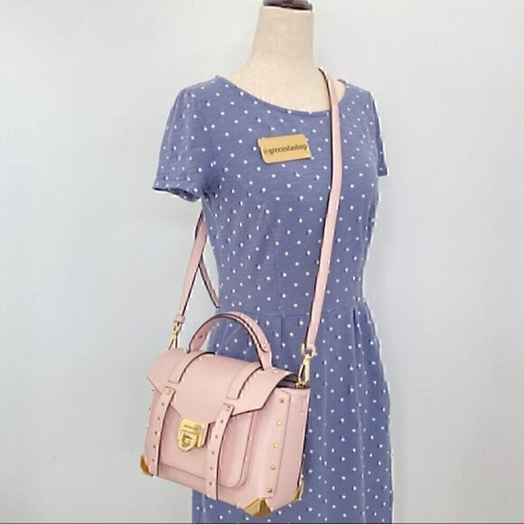 Michael Kors Purse Manhattan Satchel Crossbody bag new - Picture 11 of 11